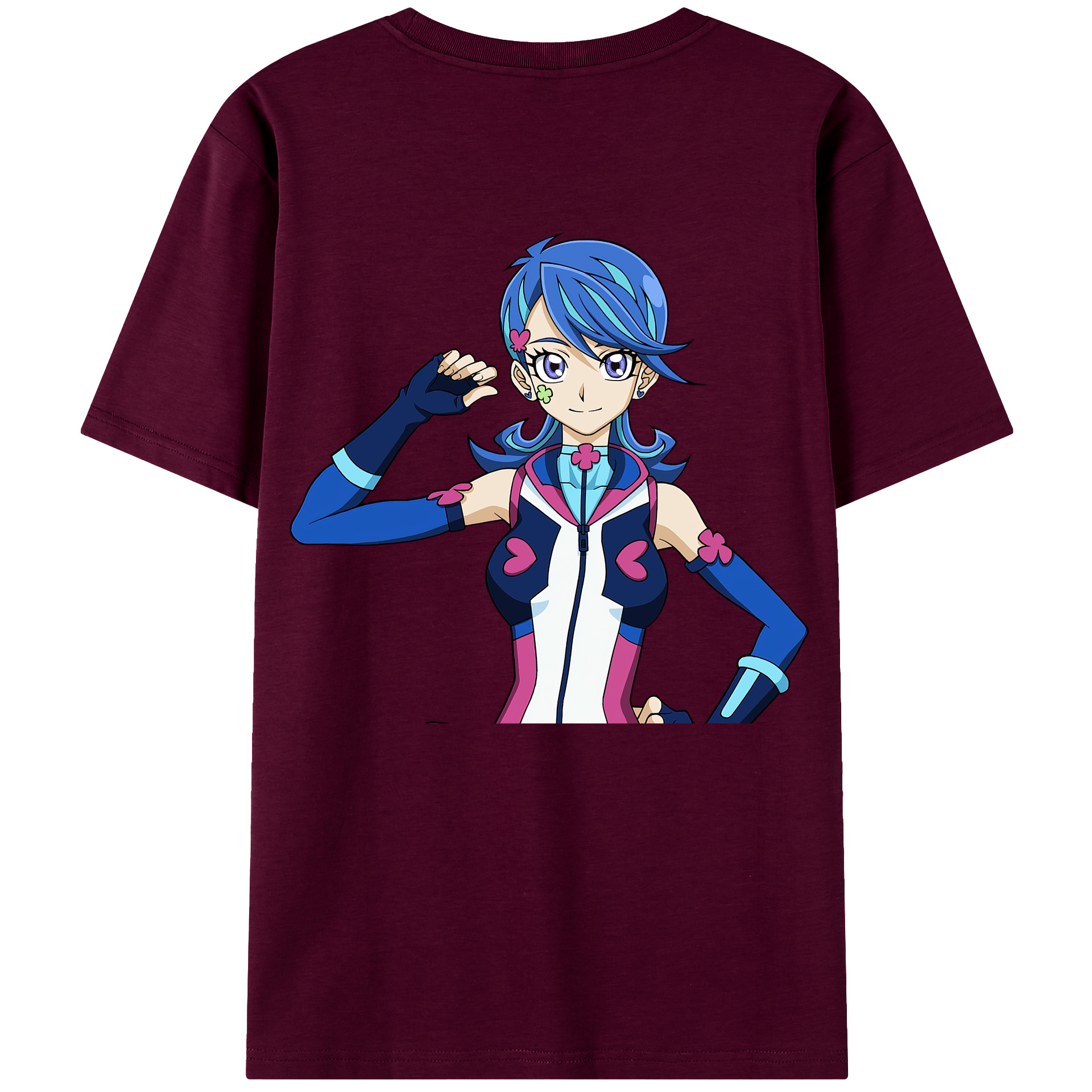 （画像用） 遊☆戯☆王 Yu-Gi-Oh! レディース半袖Tシャツ(バックプリント)